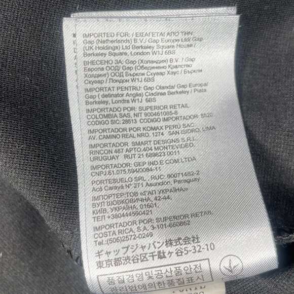 GAP Women's Black Fit and Flare Ponte Dress 3/4 Sleeve with Pockets Sz 0 - Picture 8 of 9